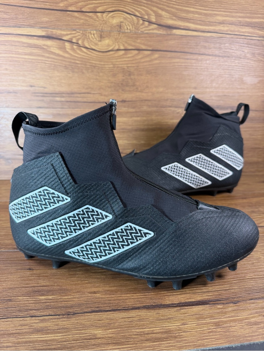 Adidas Men's Football Cleats ‘Nasty 2.0’ Men’s Size 10.5 Black Shoes